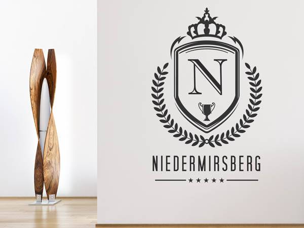 Wandtattoo Niedermirsberg Wappen