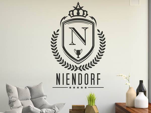 Wandtattoo Niendorf Wappen