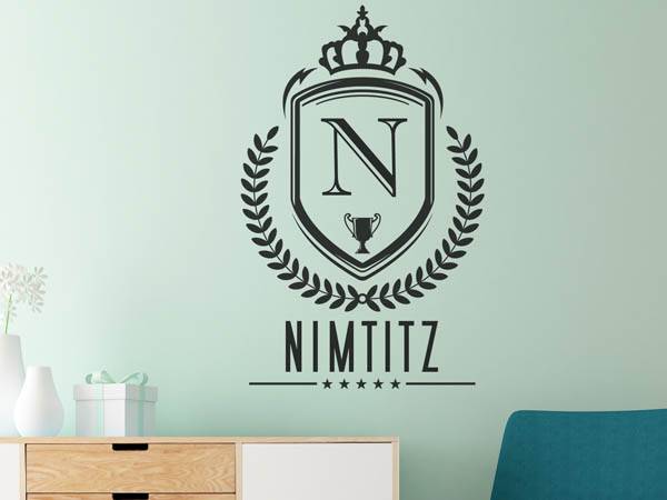 Wandtattoo Nimtitz Wappen
