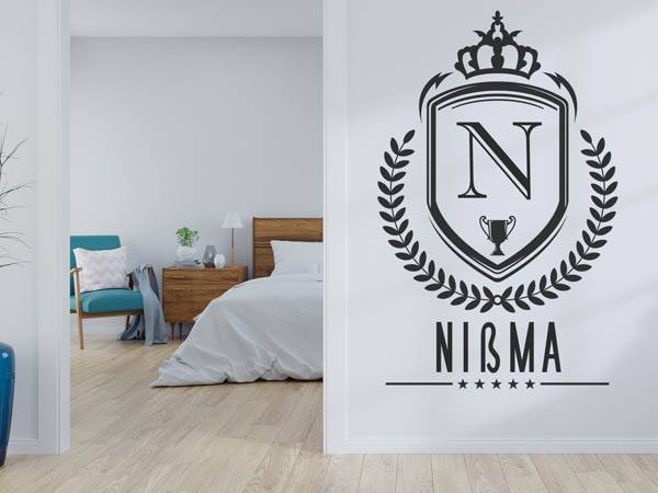 Wandtattoo Nißma Wappen