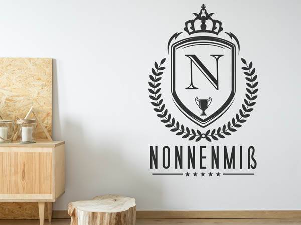 Wandtattoo Nonnenmiß Wappen