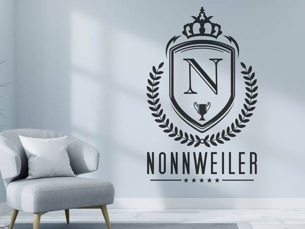 Wandtattoo Nonnweiler Wappen