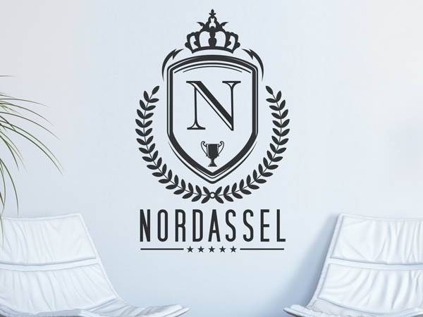 Wandtattoo Nordassel Wappen