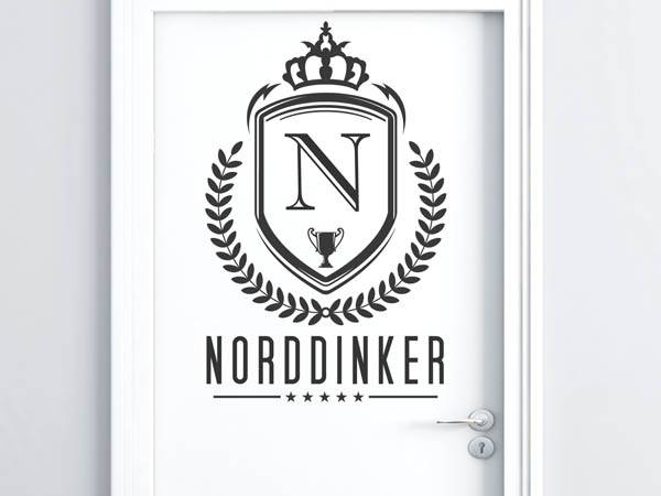 Wandtattoo Norddinker Wappen