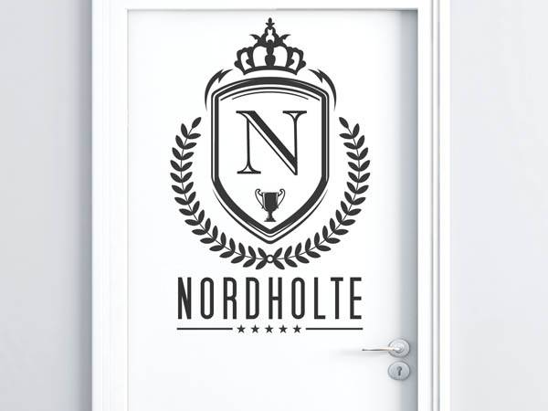 Wandtattoo Nordholte Wappen