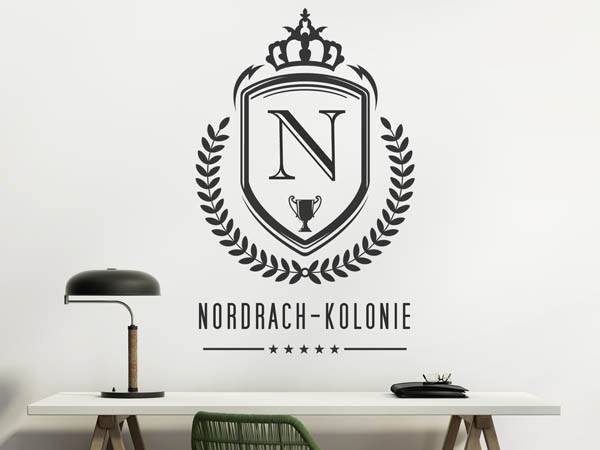 Wandtattoo Nordrach-Kolonie Wappen