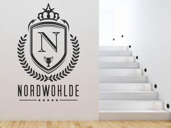 Wandtattoo Nordwohlde Wappen