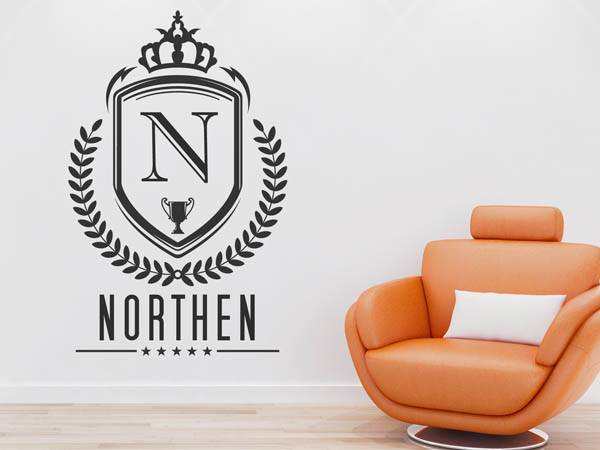 Wandtattoo Northen Wappen