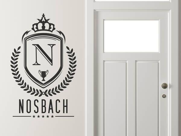 Wandtattoo Nosbach Wappen