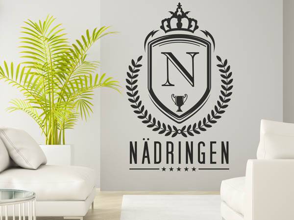 Wandtattoo Nädringen Wappen
