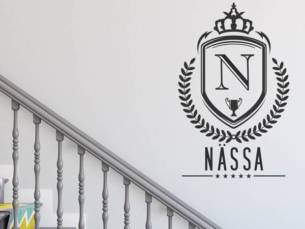 Wandtattoo Nässa Wappen