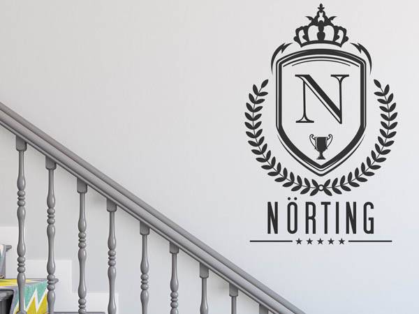 Wandtattoo Nörting Wappen