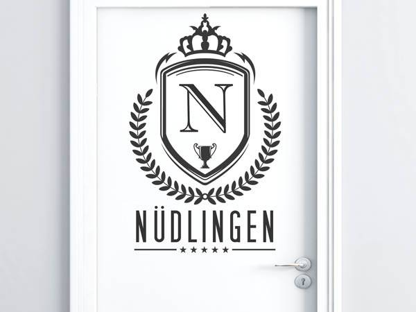 Wandtattoo Nüdlingen Wappen