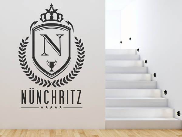 Wandtattoo Nünchritz Wappen