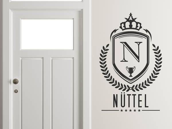 Wandtattoo Nüttel Wappen