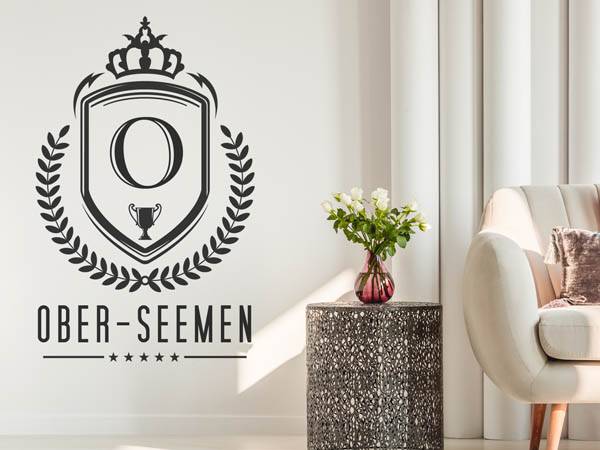 Wandtattoo Ober-Seemen Wappen
