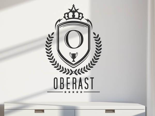 Wandtattoo Oberast Wappen