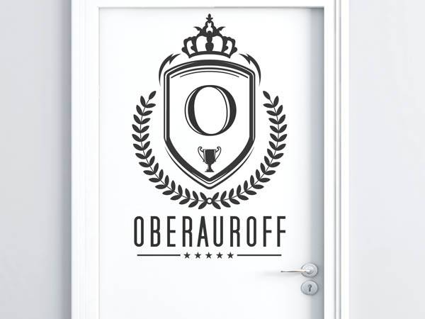 Wandtattoo Oberauroff Wappen