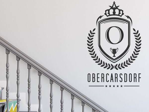 Wandtattoo Obercarsdorf Wappen