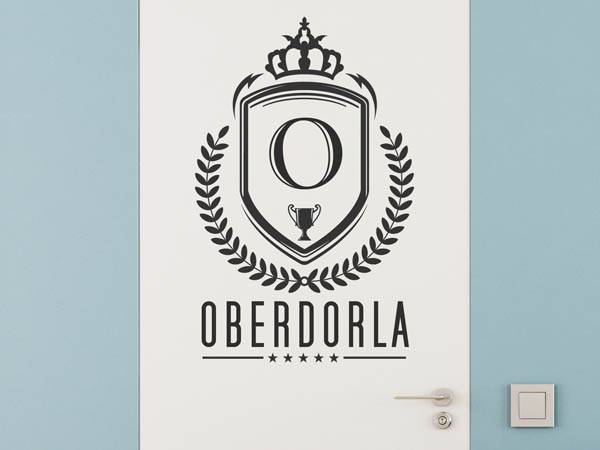 Wandtattoo Oberdorla Wappen
