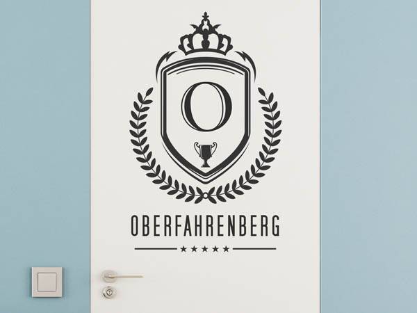 Wandtattoo Oberfahrenberg Wappen