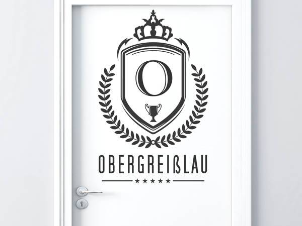 Wandtattoo Obergreißlau Wappen