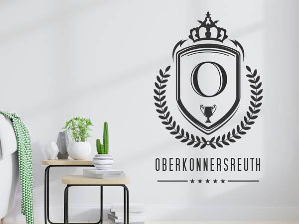 Wandtattoo Oberkonnersreuth Wappen