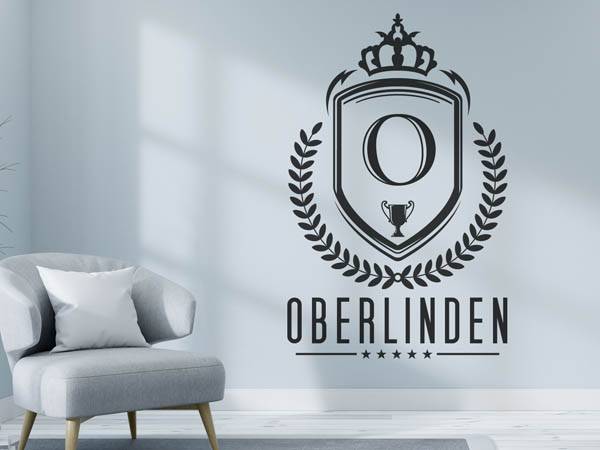 Wandtattoo Oberlinden Wappen