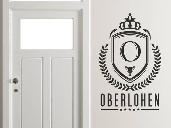 Wandtattoo Oberlohen Wappen