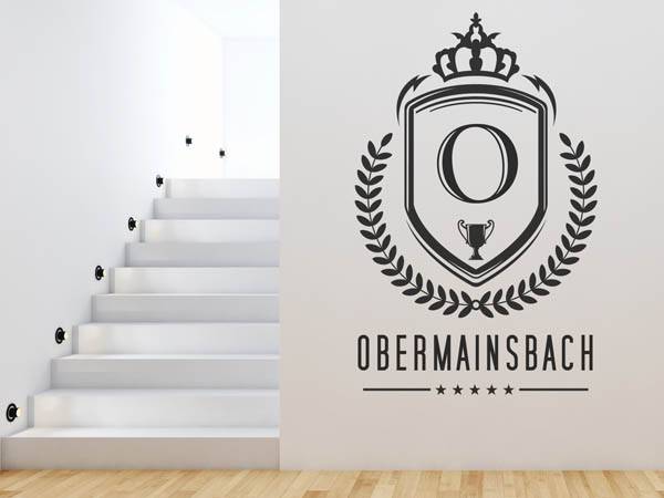 Wandtattoo Obermainsbach Wappen