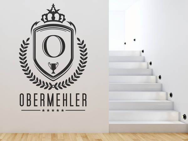 Wandtattoo Obermehler Wappen