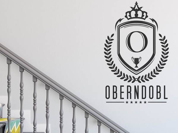 Wandtattoo Oberndobl Wappen