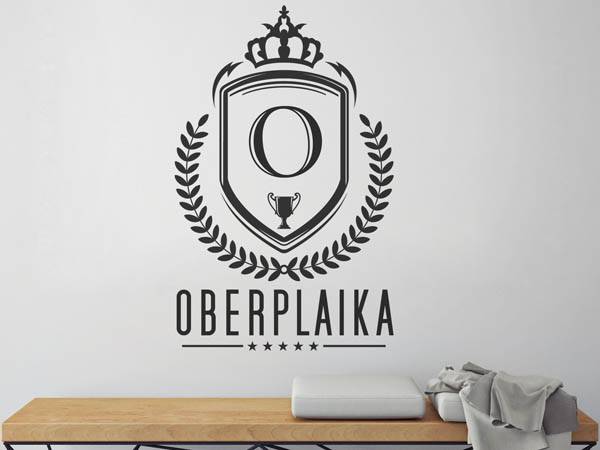Wandtattoo Oberplaika Wappen