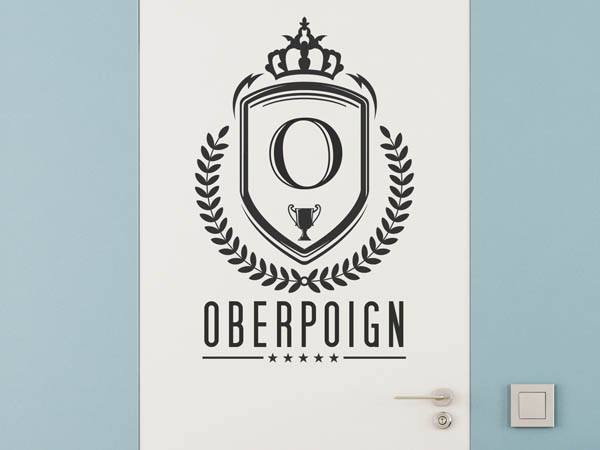 Wandtattoo Oberpoign Wappen