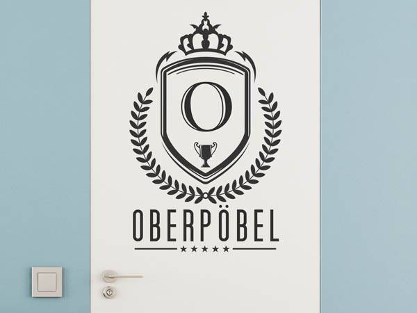 Wandtattoo Oberpöbel Wappen
