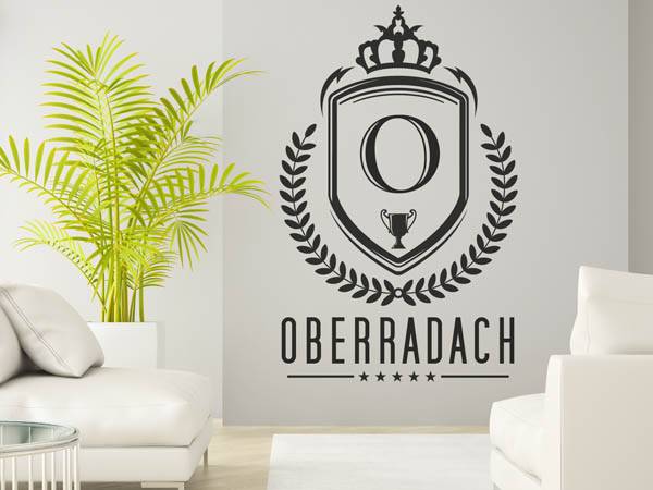 Wandtattoo Oberradach Wappen
