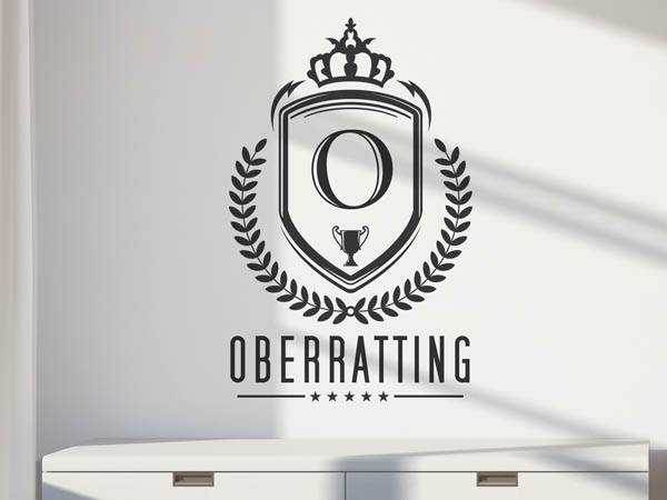 Wandtattoo Oberratting Wappen