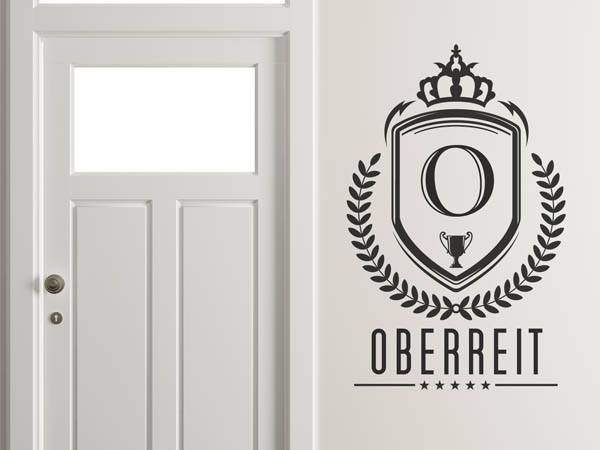 Wandtattoo Oberreit Wappen