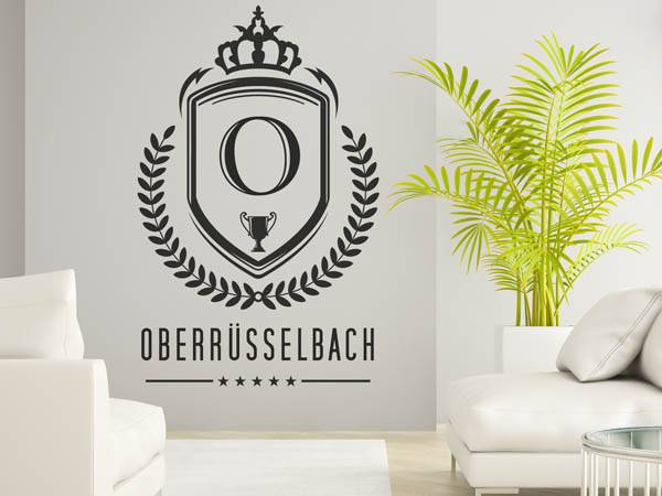 Wandtattoo Oberrüsselbach Wappen