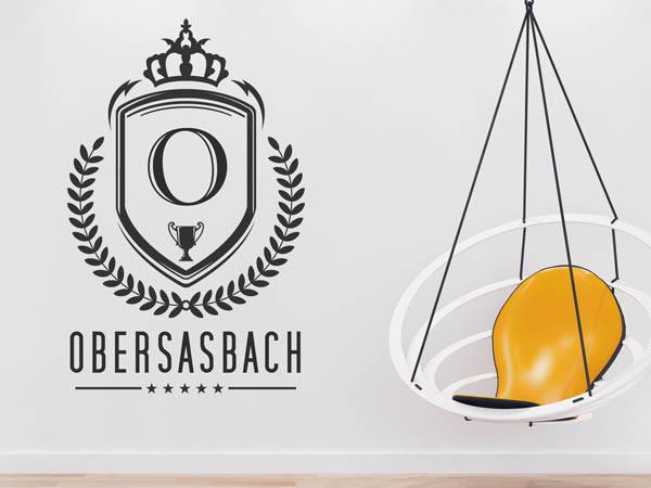 Wandtattoo Obersasbach Wappen