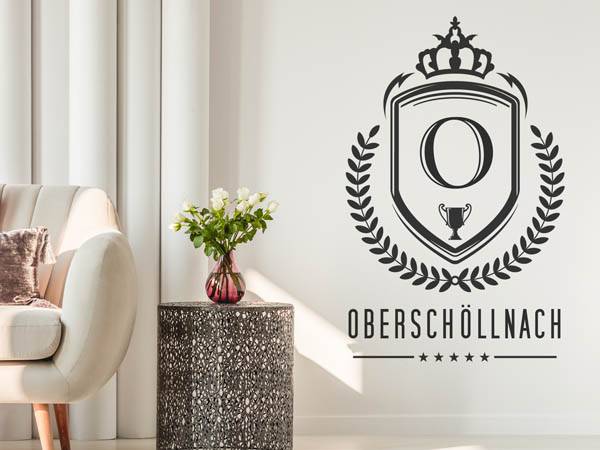 Wandtattoo Oberschöllnach Wappen