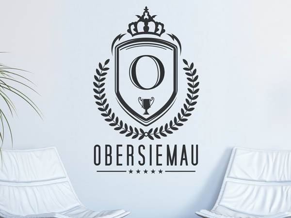Wandtattoo Obersiemau Wappen