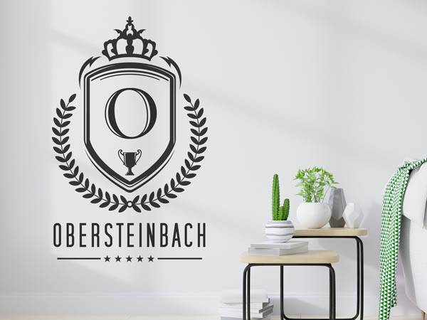 Wandtattoo Obersteinbach Wappen