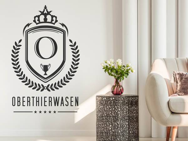 Wandtattoo Oberthierwasen Wappen