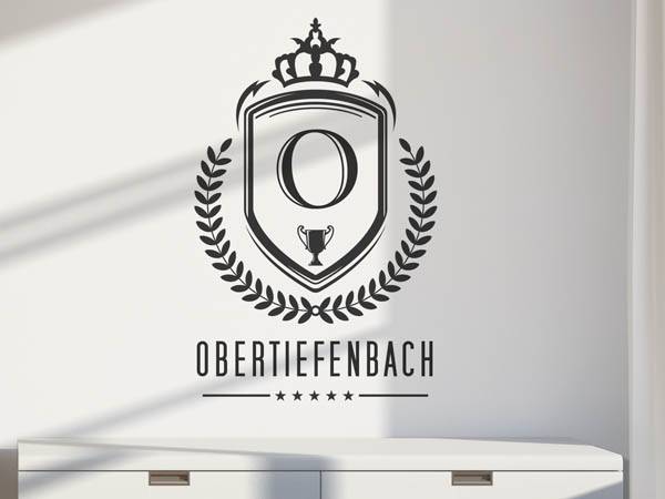 Wandtattoo Obertiefenbach Wappen