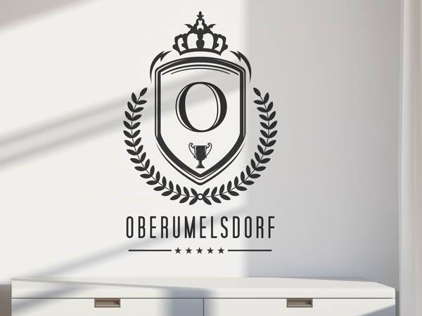 Wandtattoo Oberumelsdorf Wappen