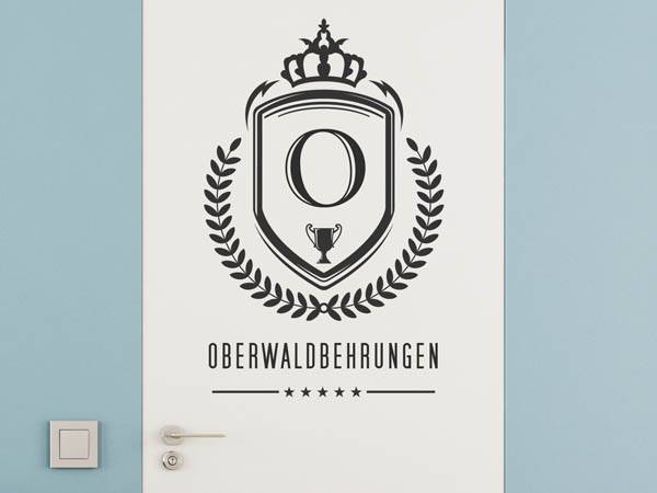 Wandtattoo Oberwaldbehrungen Wappen