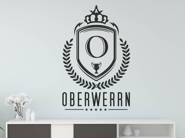 Wandtattoo Oberwerrn Wappen