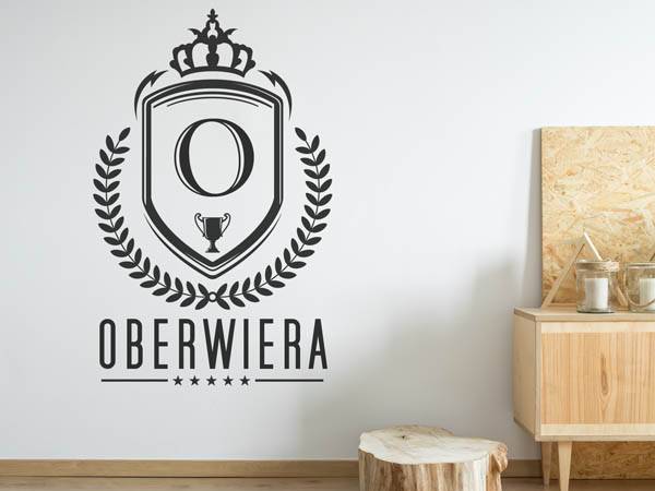 Wandtattoo Oberwiera Wappen