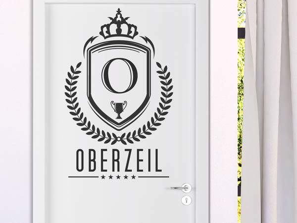 Wandtattoo Oberzeil Wappen